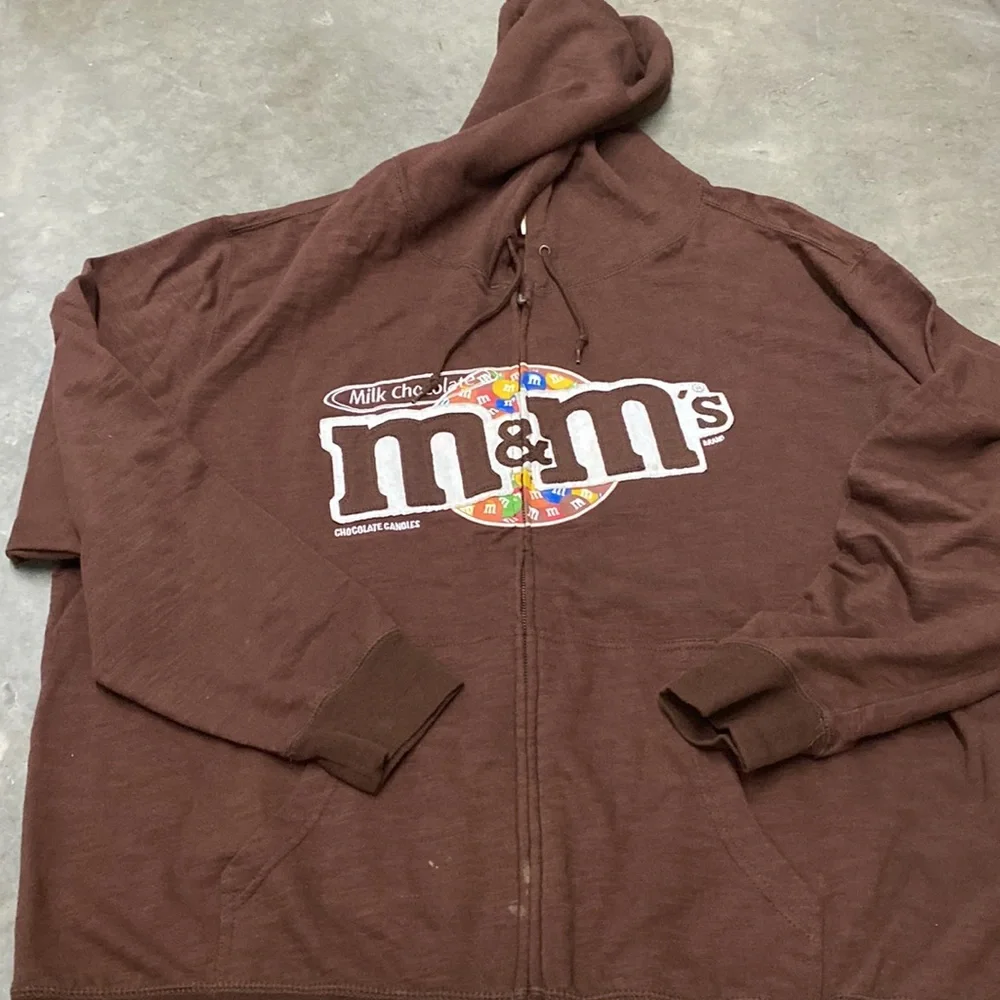 M & M’s Brown Hoodie - Picture 2 of 14